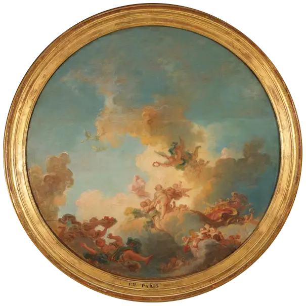 Triumf Wenus - Jean-Honoré Fragonard