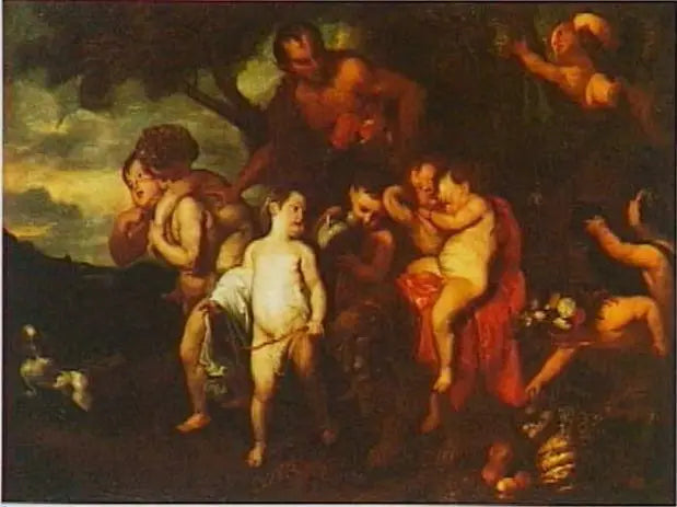 Triumf młodego Bachusa - Antoine van Dyck