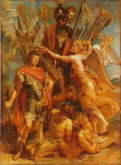 Wysoki trofeusz w Konstantynopolu - Peter Paul Rubens