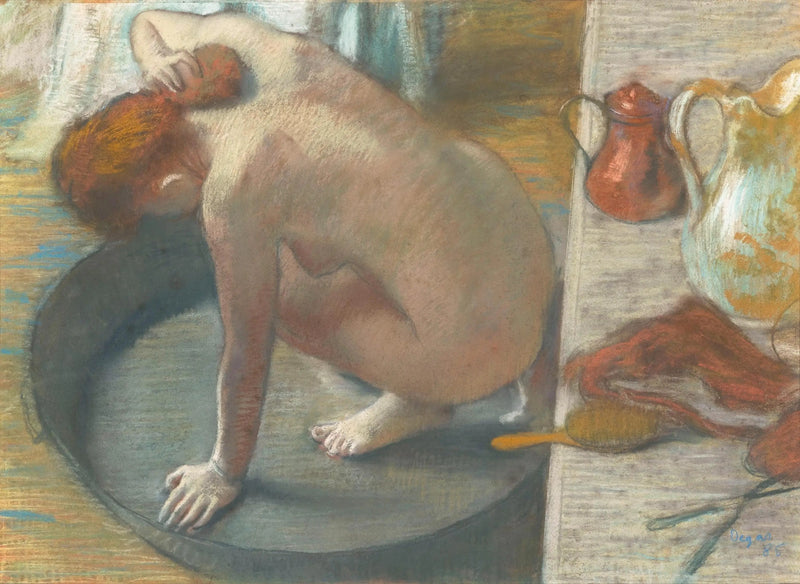 Le Tub - Edgar Degas