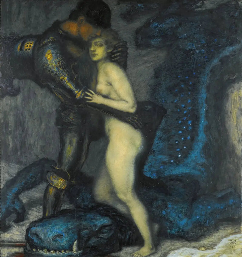 Zabójca Smoka - Franz Von Stuck