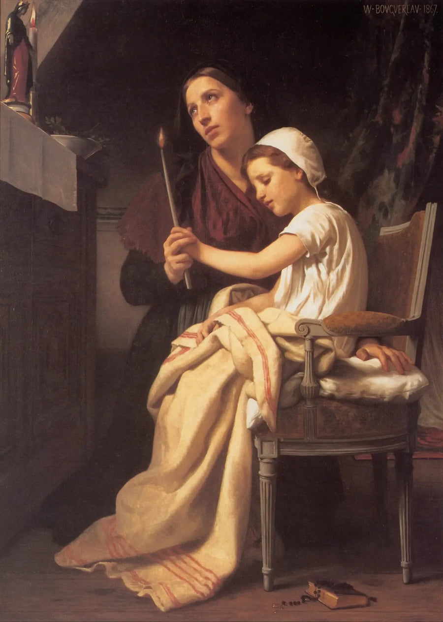 Życzenie - Bouguereau