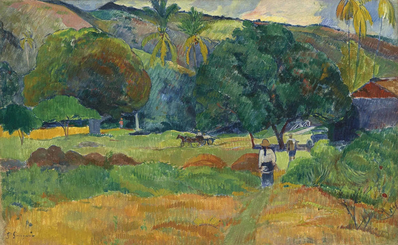 Wąwóz - Paul Gauguin
