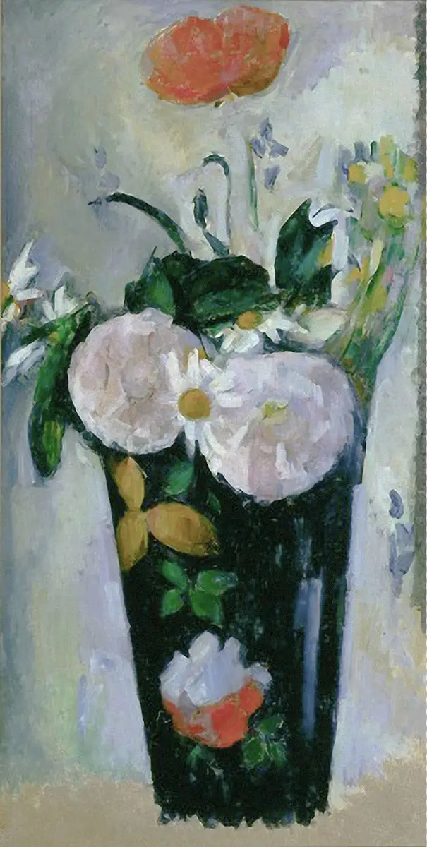 Wazon ciemnoniebieski, III - Paul Cézanne