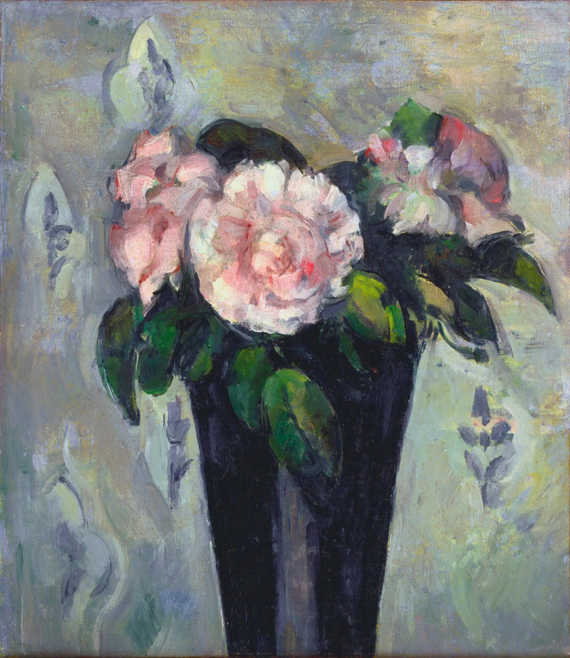 Wazon w ciemnym błękicie - Paul Cézanne