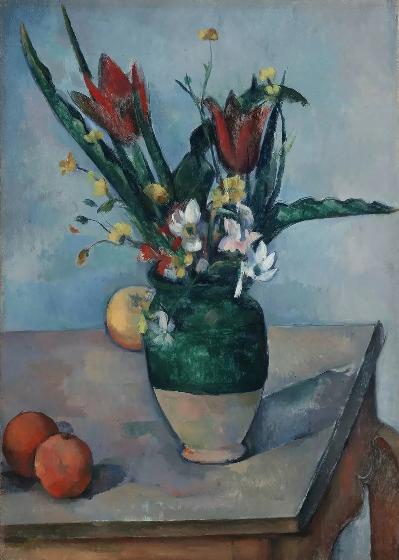 Wazon z tulipanami - Paul Cézanne