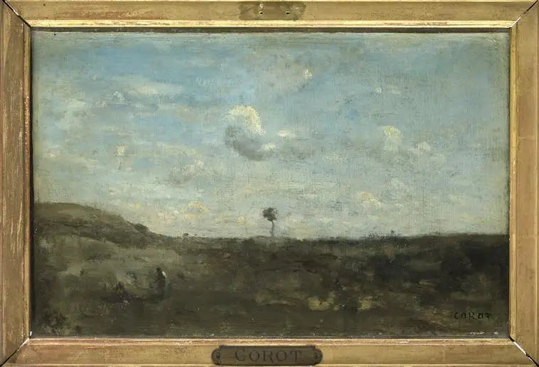 Rozległa płaszczyzna - Jean-Baptiste Camille Corot