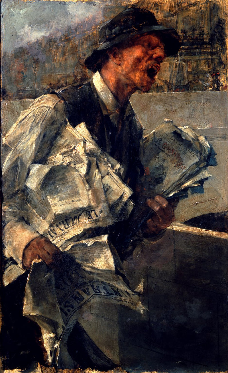 Sprzedawca gazet - Giovanni Boldini