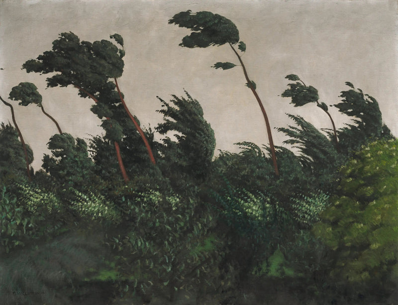 Wiatr - Félix Vallotton