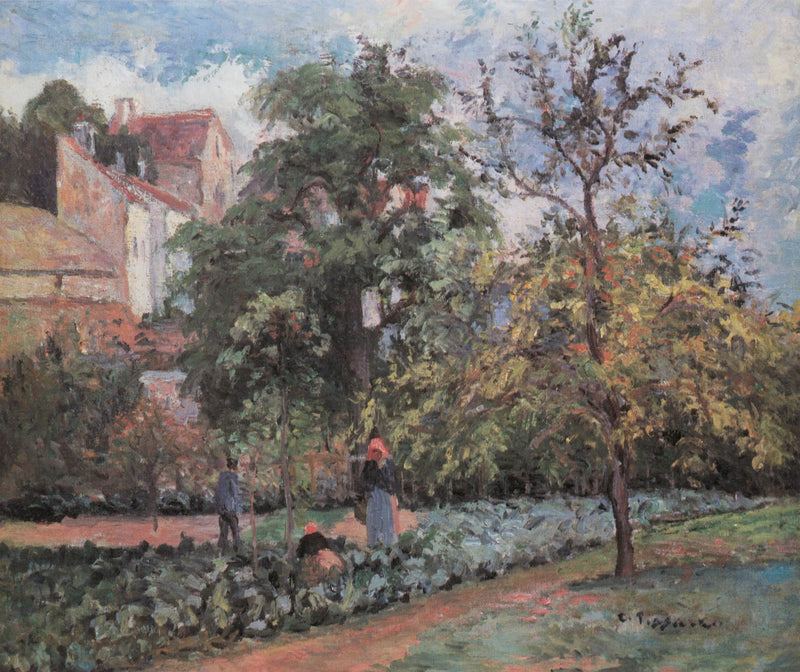 Sad w Maubuisson, Pontoise - Camille Pissarro