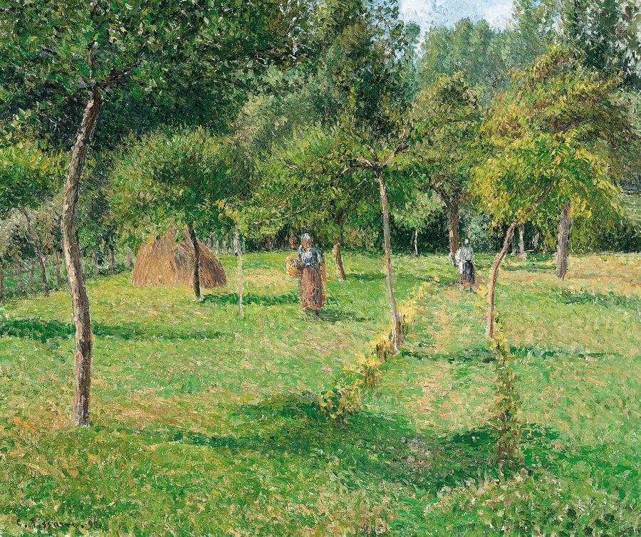 Sad w Éragny - Camille Pissarro