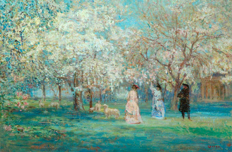 Sad w kwitnieniu - Charles Conder