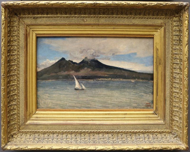 Wezuwiusz - Jean-Baptiste Camille Corot