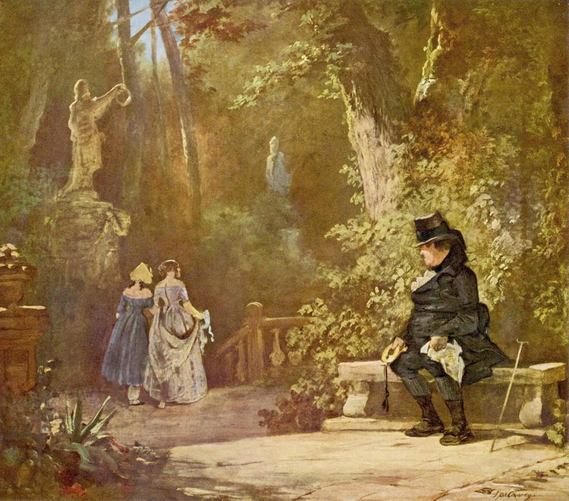 Wdowiec - Carl Spitzweg