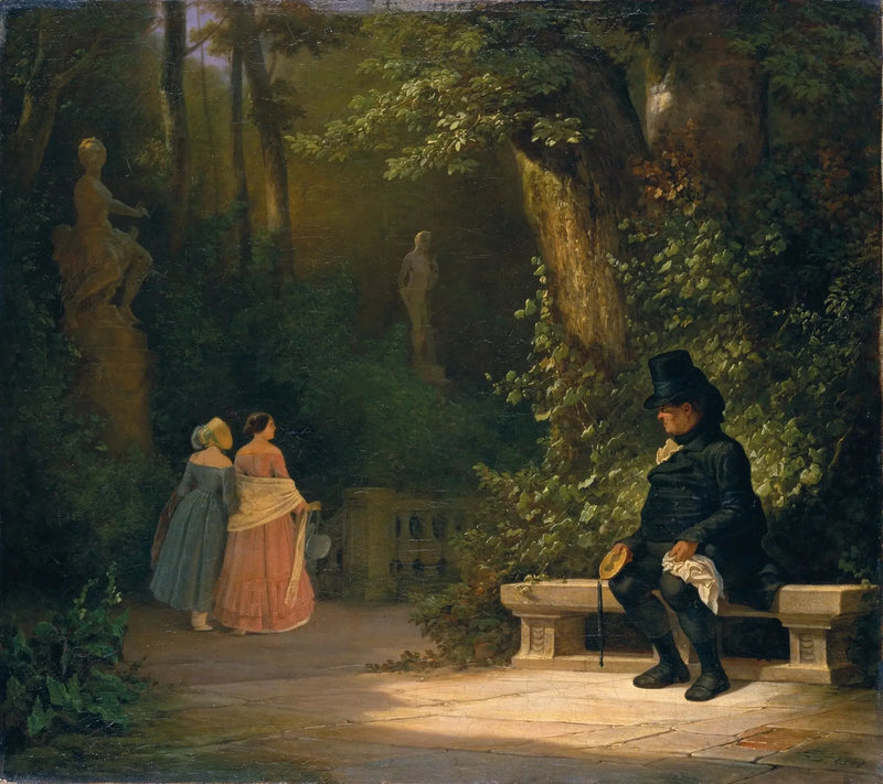 Wdowiec - Carl Spitzweg