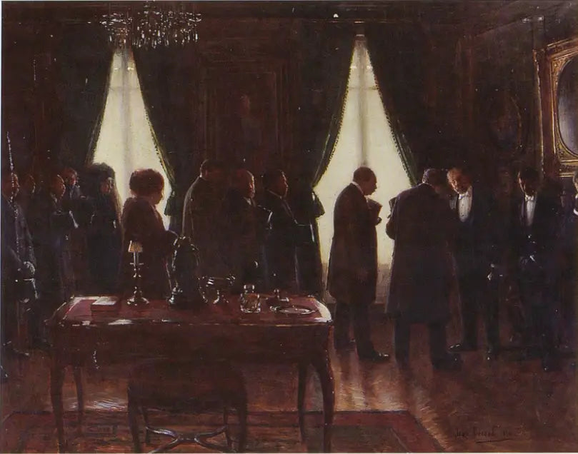 Le veuf - Jean Béraud - Alpha Reproduction