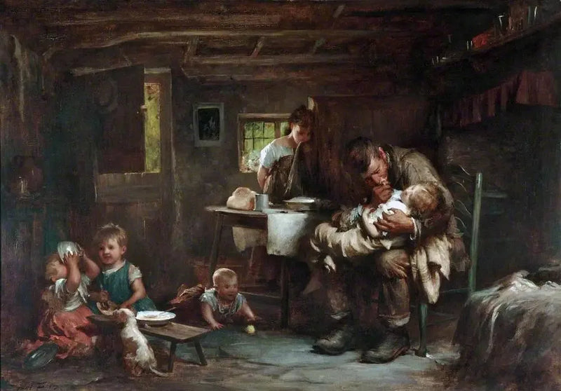 Wdowiec - Luke Fildes