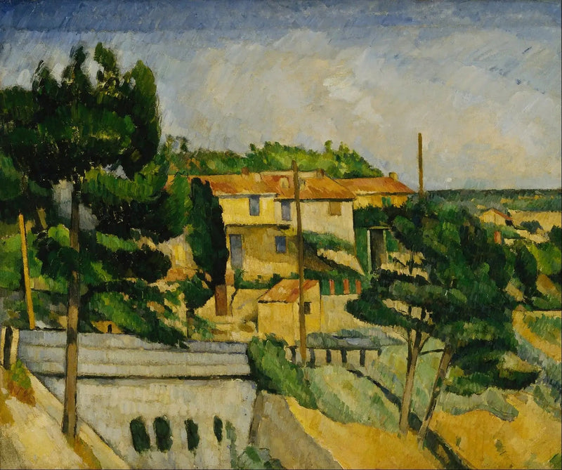 Wiadukt w Estaque - Paul Cézanne