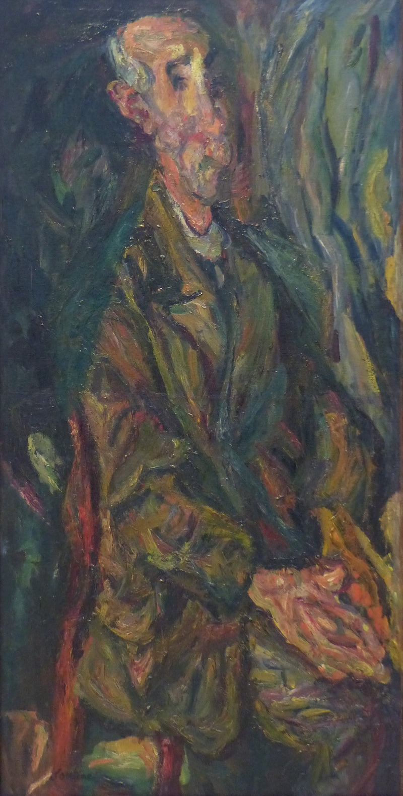 Starzec z złączonymi rękami - Chaim Soutine
