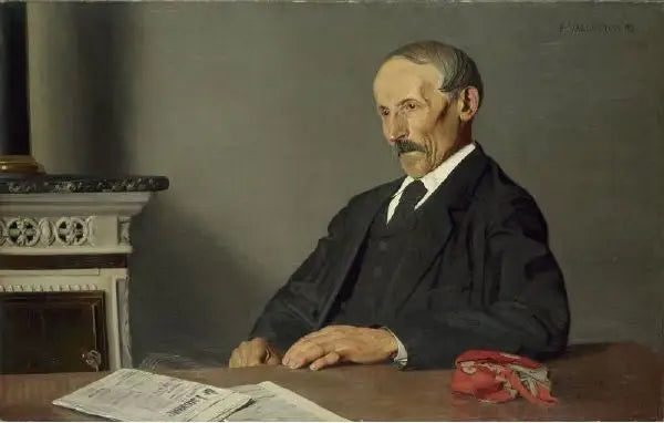 Stary portier - Félix Vallotton