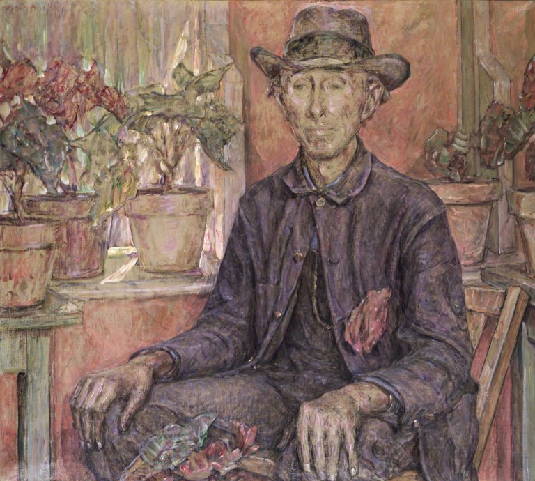 Stary ogrodnik - Robert Lewis Reid