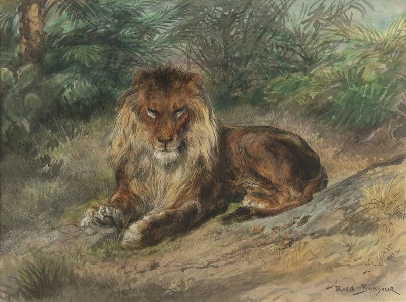 Stary monarch - Rosa Bonheur