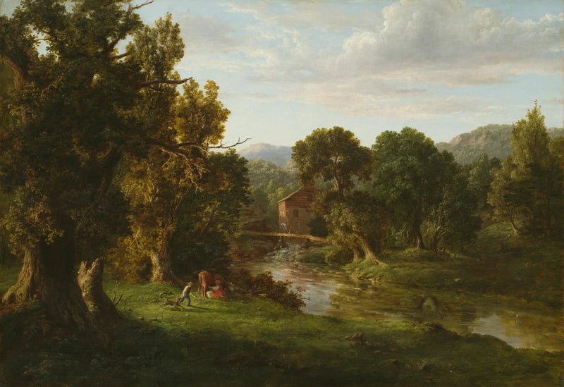 Stary Młyn - George Inness