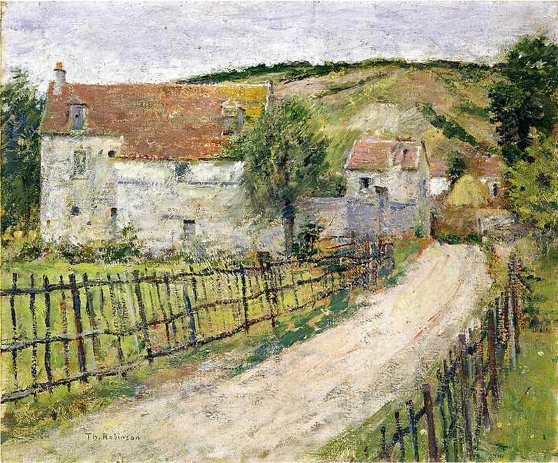 Stary Młyn - Theodore Robinson