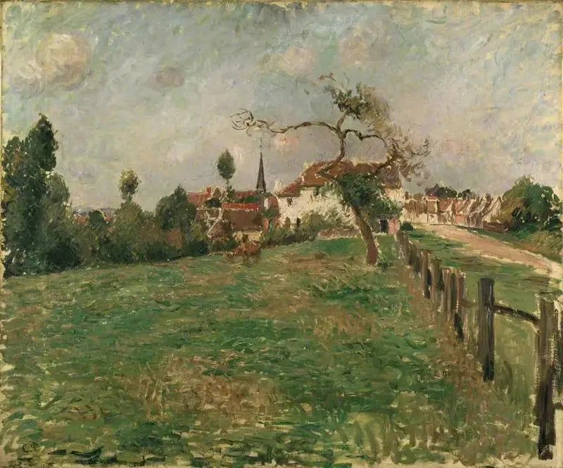 Wieś Éragny - Camille Pissarro