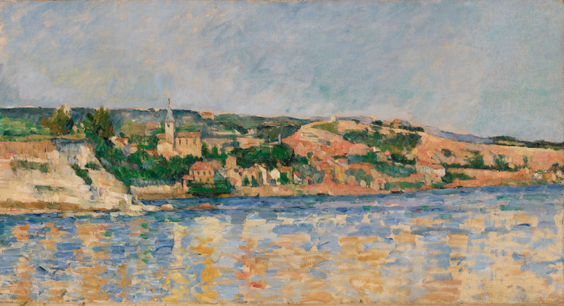 Wioska l'Estaque widziana od strony morza - Paul Cézanne