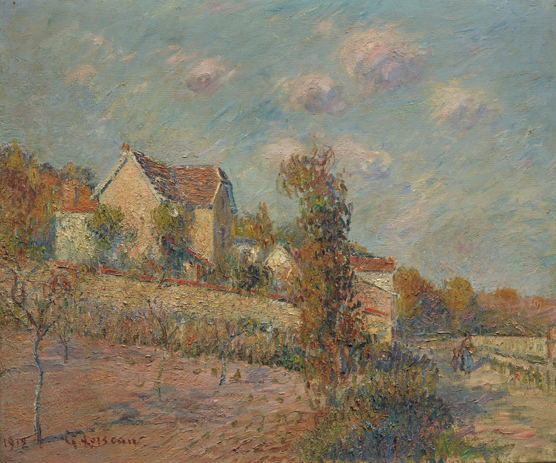 Wioska - Gustave Loiseau