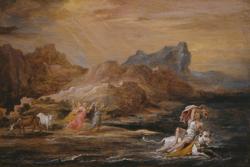 Zgwałcenie Europy - David Teniers Młodszy