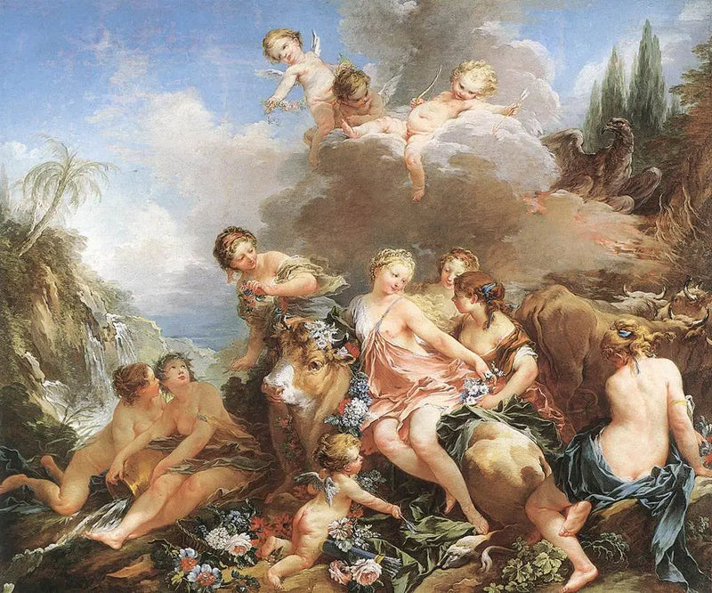 Zgwałcenie Europy - François Boucher