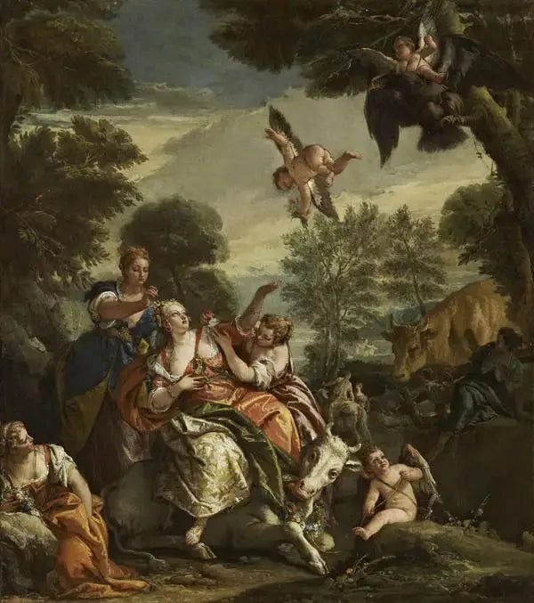 Zgwałcenie Europy - Giovanni Battista Tiepolo
