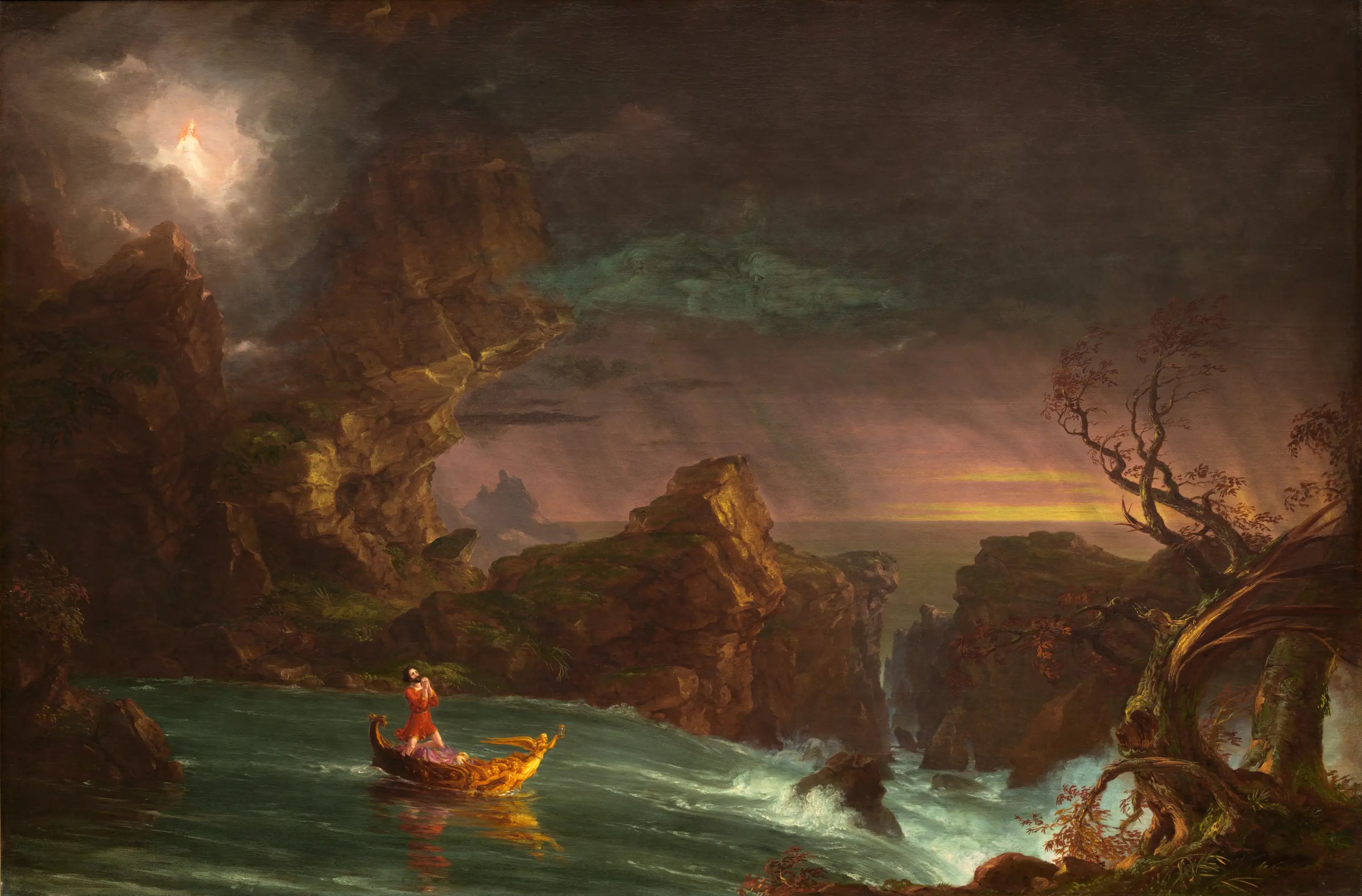 Le Voyage de la vie: âge adulte - Thomas Cole - Alpha Reproduction