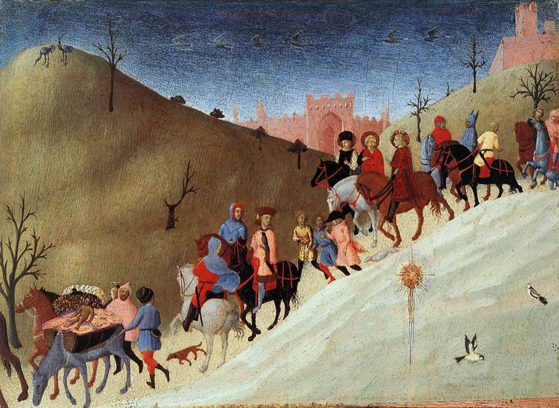 Podróż Trzech Króli - Stefano di Giovanni (Sassetta)