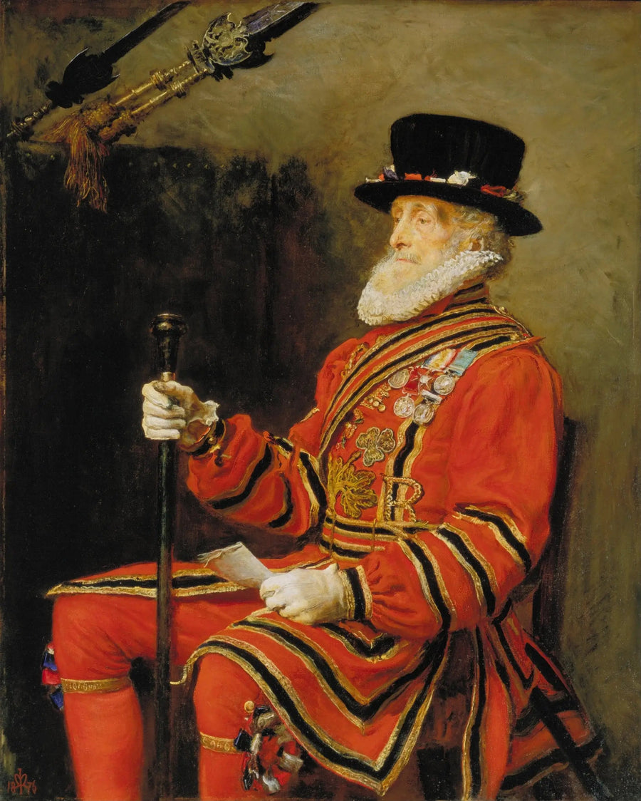 Yeoman garde - John Everett Millais