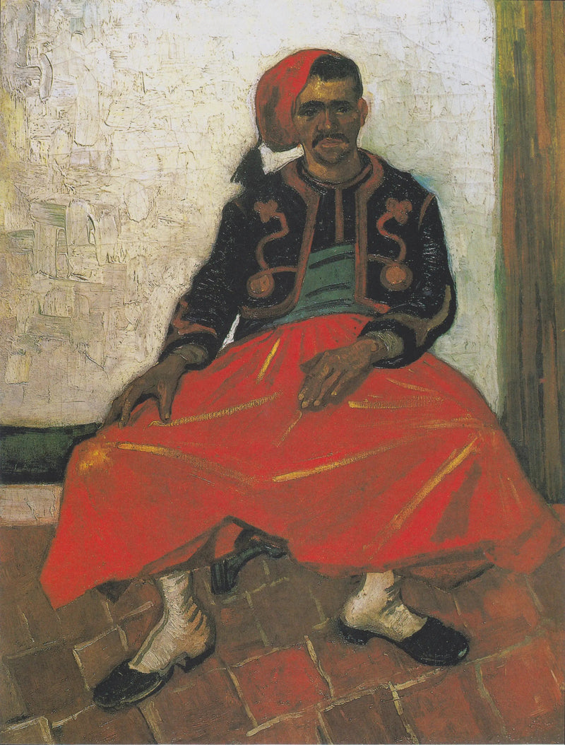 Siedzący zouave - Vincent van Gogh