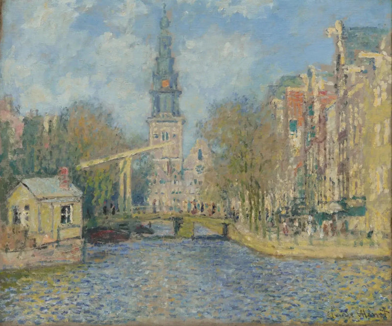 Kościół Zuiderkerk, Amsterdam - Claude Monet