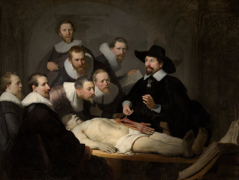 Lekcja anatomii doktora Tulpa - Rembrandt