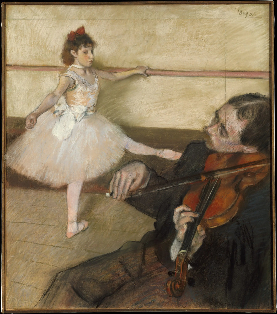 Lekcja tańca - Edgar Degas
