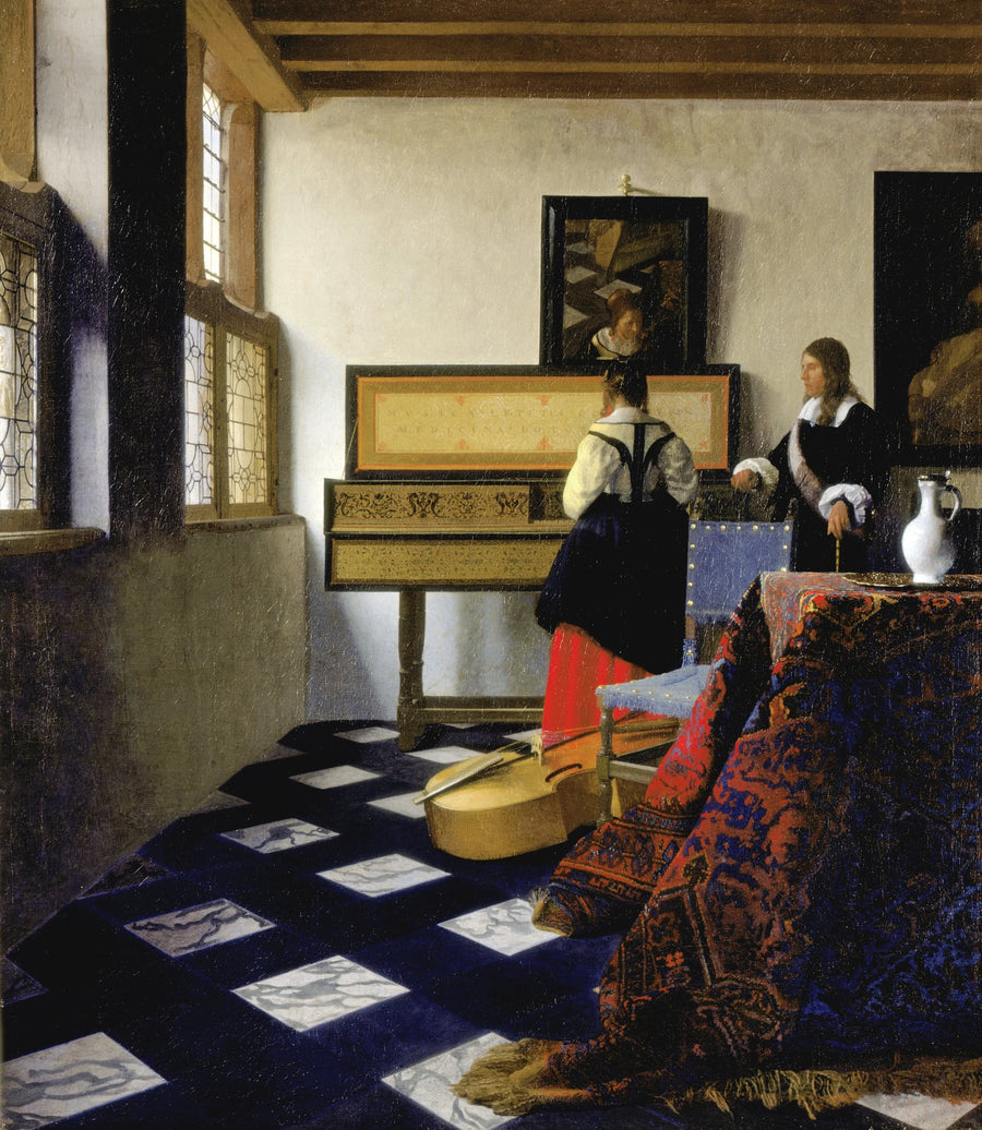 Lekcja muzyki - Johannes Vermeer