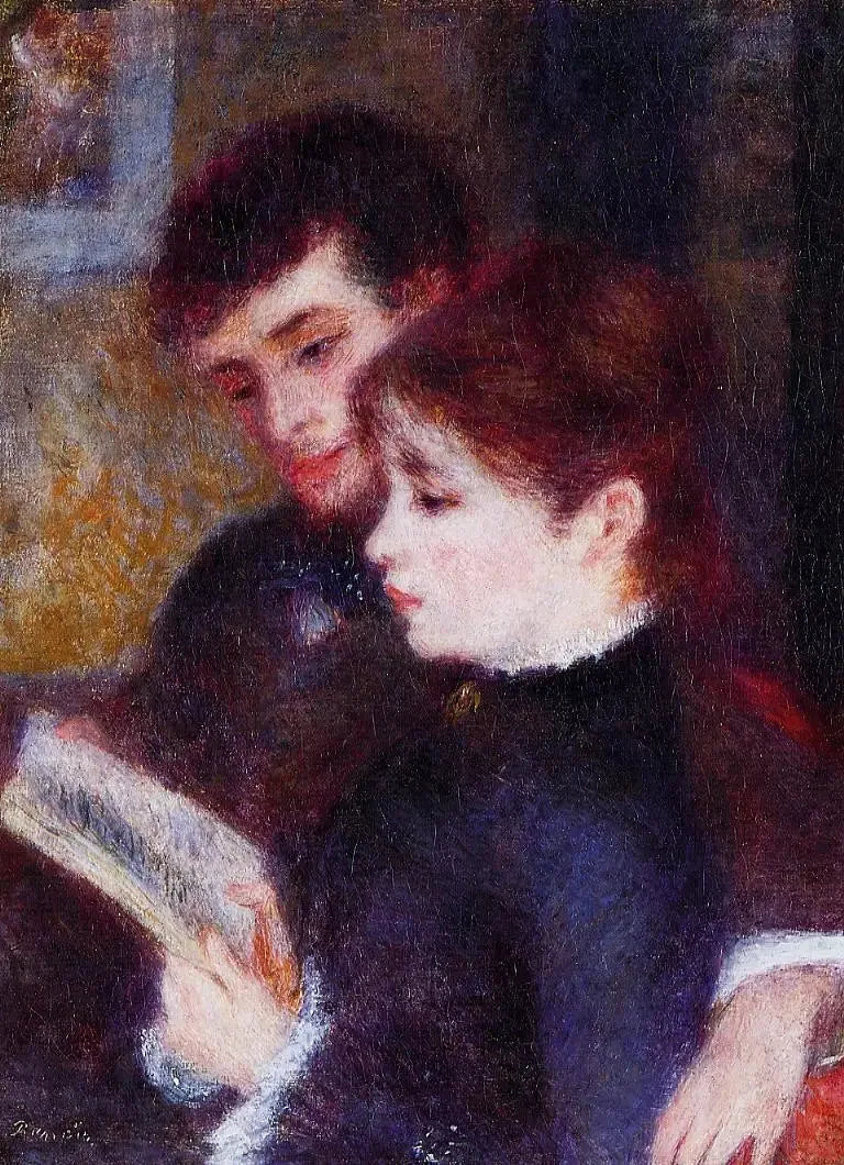 Czytanie w parze - Pierre-Auguste Renoir