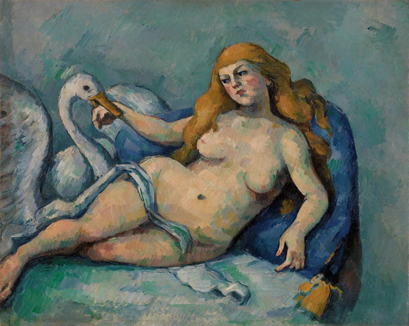 Leda z łabędziem - Paul Cézanne