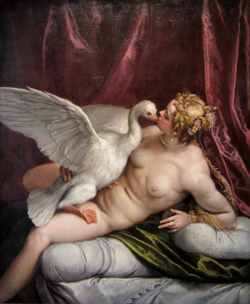 Leda i łabędź - Paul Véronèse