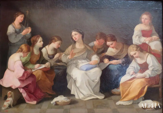 L’éducation de la Vierge - Guido Reni Reproductions de tableaux à la peinture à l’huile