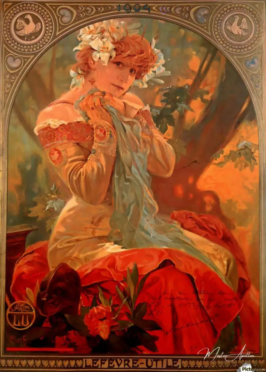 Lefevre pratique - Mucha - Reproductions de tableaux et peintures haut de gamme