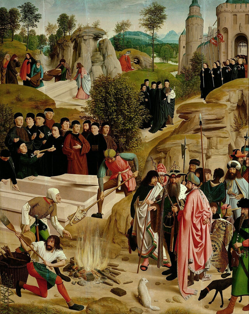 Legenda relikwii świętego Jana Chrzciciela - Geertgen tot Sint Jans