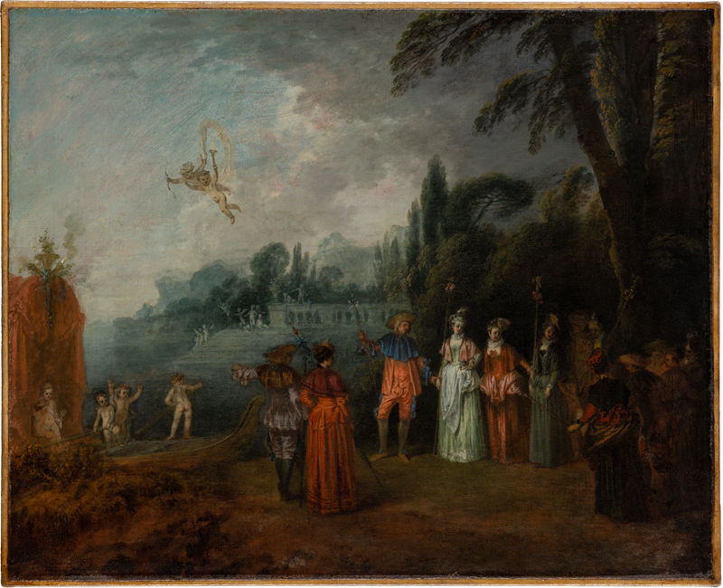 Wyprawa na Cytherę - Antoine Watteau
