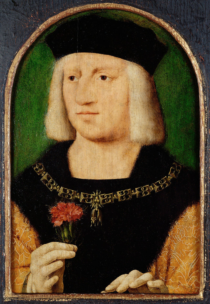 Cesarz Maksymilian I (1459-1519) - Joos van Cleve